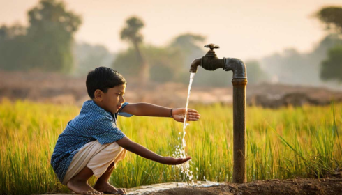 water purification the villages